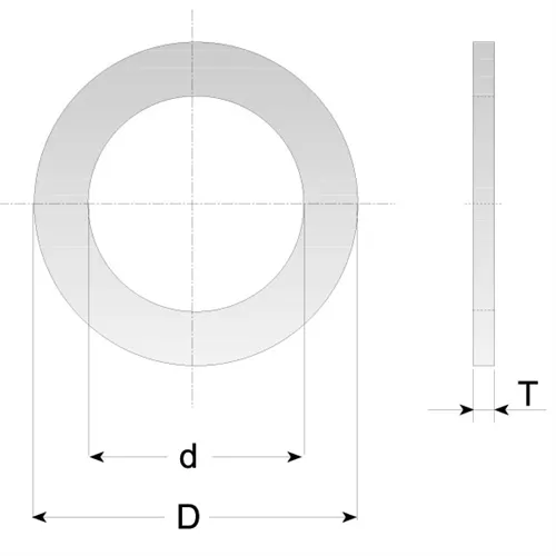 CMT Redukční kroužek pro pilové kotouče - D32 d30 t2,0