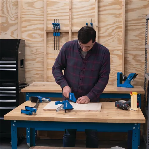 Kreg Dřevěný pracovní stůl s otvory - 610 mm x 1219 mm