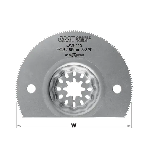 CMT Starlock Ponorný pilový list HCS, na měkké materiály - 85 mm