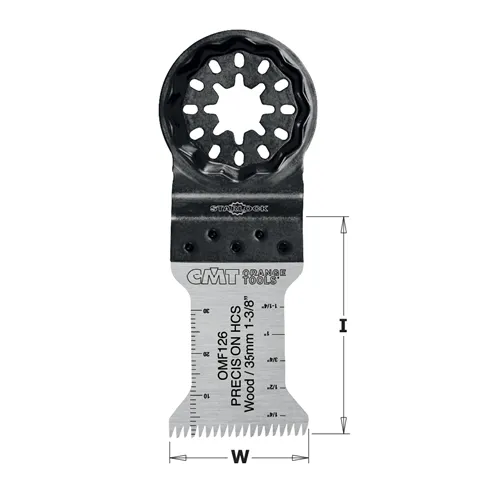 CMT Starlock Ponorný pilový list HCS s japonským ostřím, na dřevo - 35 mm