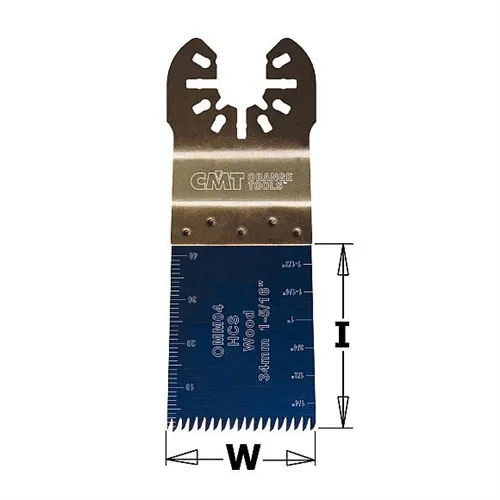CMT Ponorný pilový list s japonským zubem HCS, na dřevo - 34mm, sada 5 ks