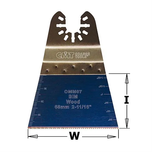 CMT Ponorný pilový list s prodlouženou životností BIM, na dřevo - 68mm