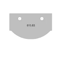 Profilový HM nůž B3 pro frézu C615