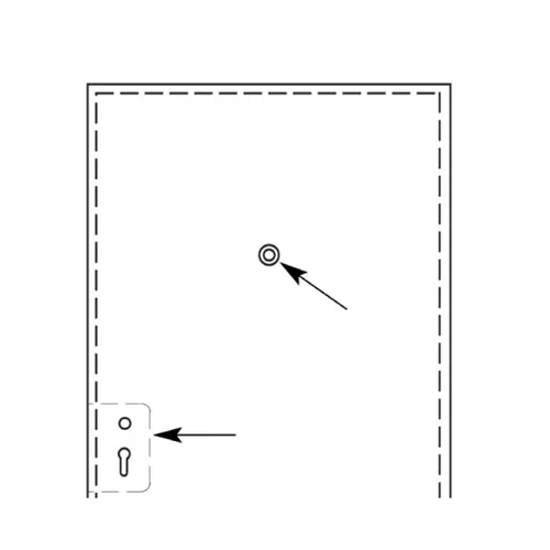 IGM Dlabací fréza na dveře žiletková D16x23 L150mm S=16 Z2  HW