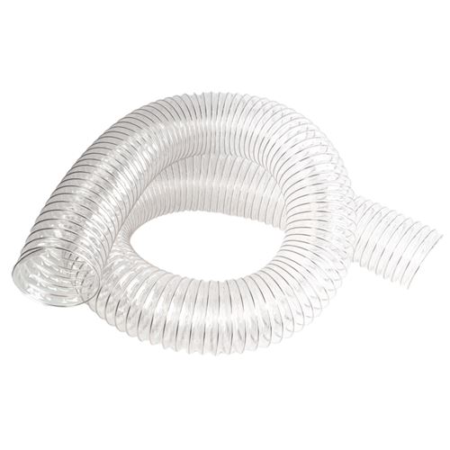 Transparent Extraction Hose for 100 mm outlet - 10 m lenght