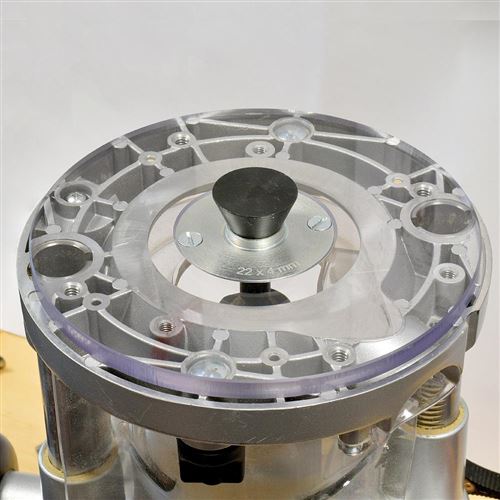 IGM Universal Clear Router Base - for 8-12 mm Shank