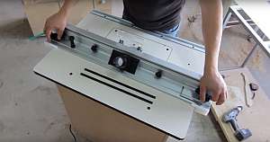 sestavení frézovacího stolku CMT