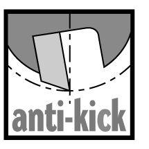 Anti-kick design na frézách IGM Fachmann