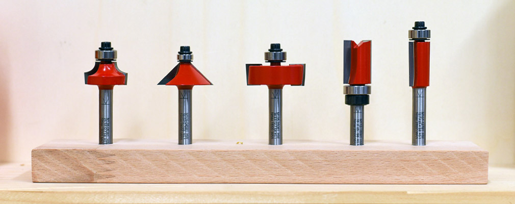 5 Main Router Bits for Everyday Tasks