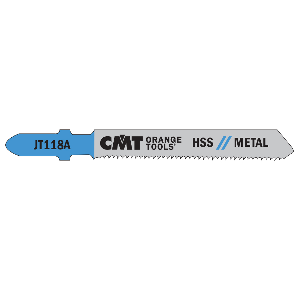 CMT Pilový plátek do kmitací pily HSS Metal 118 A - L76 I50 TS1,2 (bal 5ks) C-JT118A-5