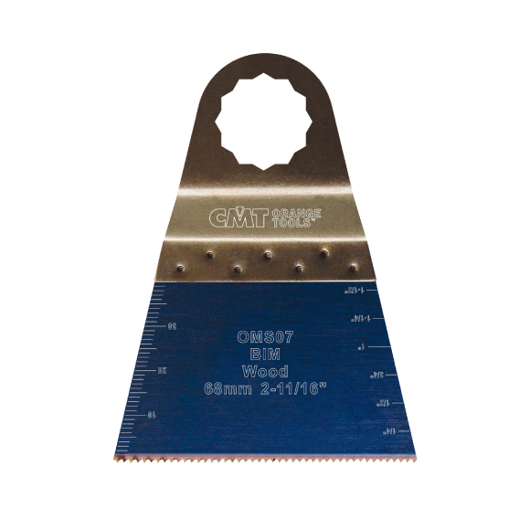 CMT Ponorný pilový list s prodlouženou životností BIM, na dřevo - 68mm, pro Fein, Festool C-OMS07-X1